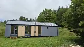 Dokončený exteriér Chatičky Popelka